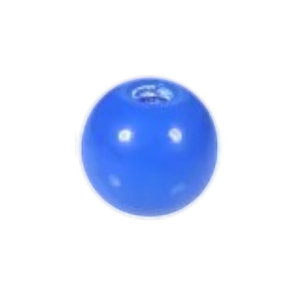 Aramat Jewels blauw acryl piercing balletje van 5mm voor 1.6mm schroefdraad, ideaal als tandvriendelijk reserveonderdeel