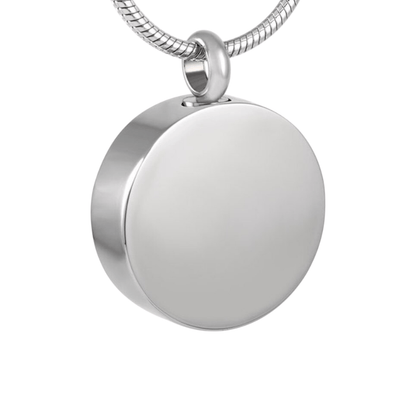 Ashanger Rond - Zilverkleurig RVS - 25x20 mm - hang730 - 8088 - Gedenkhangers kopen# - 25mm - alles - ashangers
