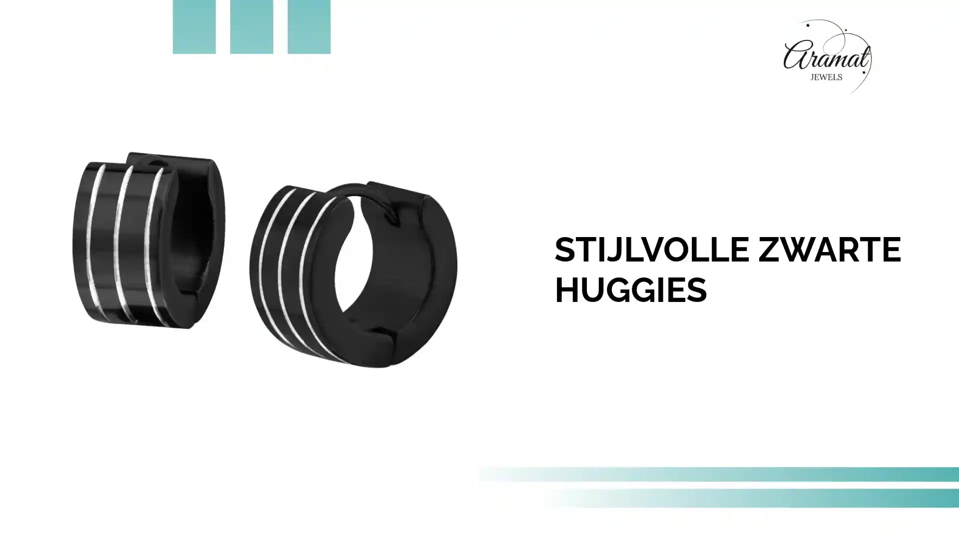 Stijlvolle Zwarte huggies by@Outfy