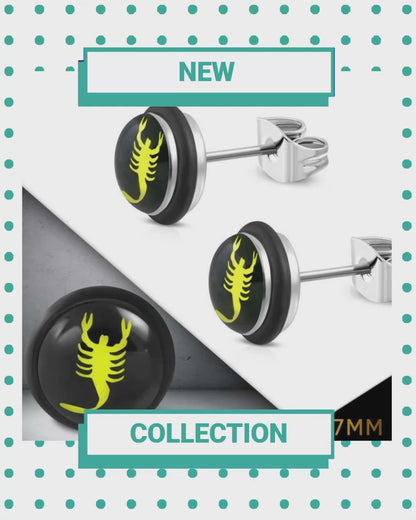 Boucles d'oreilles Scorpion tendance